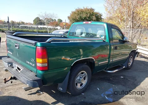 1999 Chevrolet Silverado 1500 Ls from USA, damaged, VIN 1GCEC14V4XZ179142